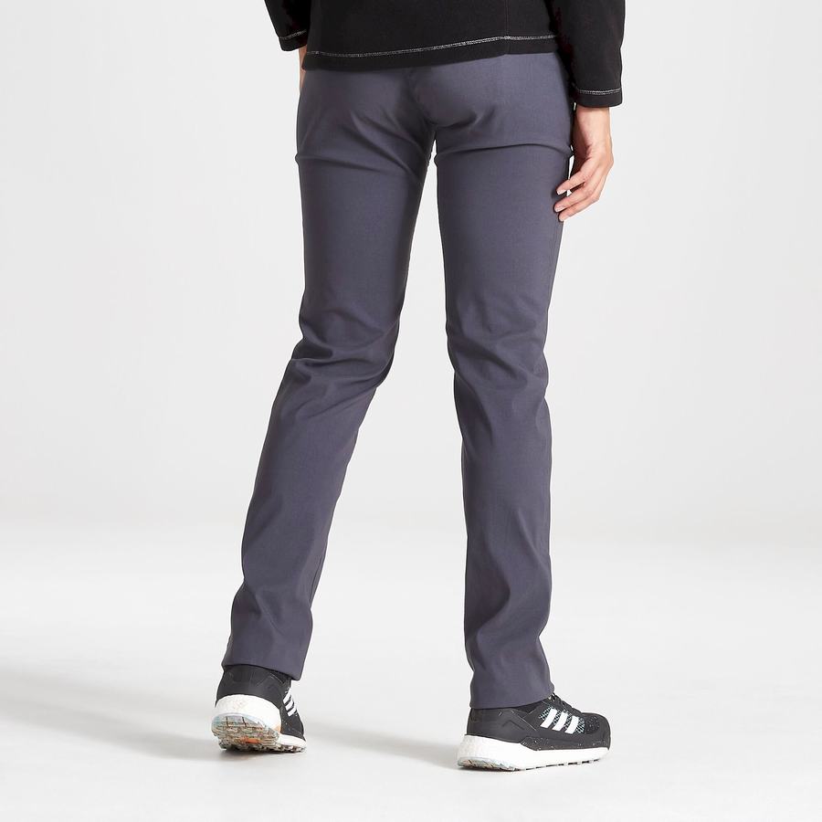 Deep Grey Craghoppers Kiwi Pro II Women's Trousers | NPQ261YQ