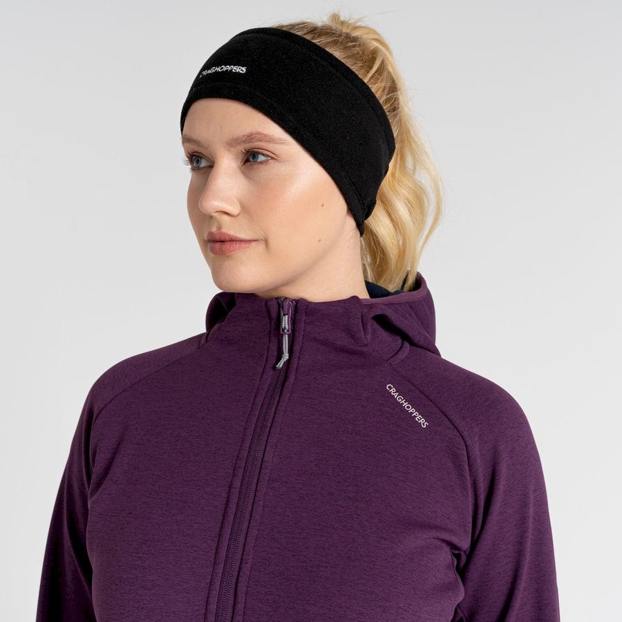 Deep Purple Craghoppers Dynamic Pro Hooded Women's Sweaters | PKI9488HE