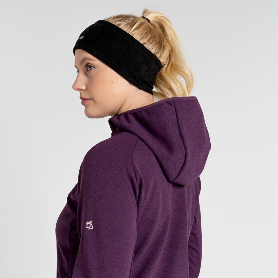 Deep Purple Craghoppers Dynamic Pro Hooded Women's Sweaters | PKI9488HE