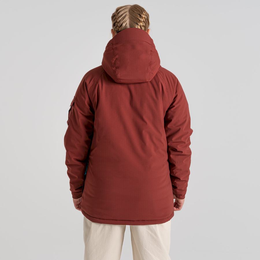 Deep Red Craghoppers Waverley Thermic Women's Jackets | JHT514NI