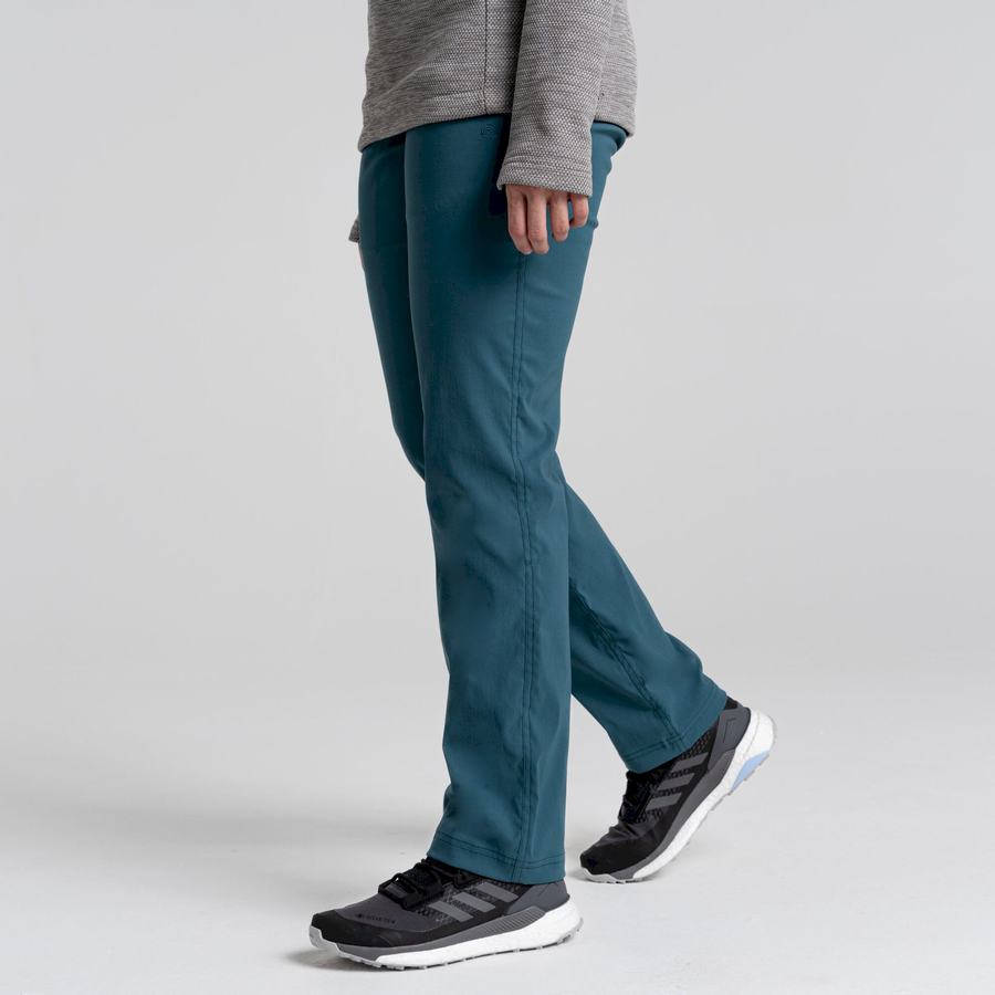 Green Craghoppers Kiwi Pro II Women's Trousers | FWH2343FJ