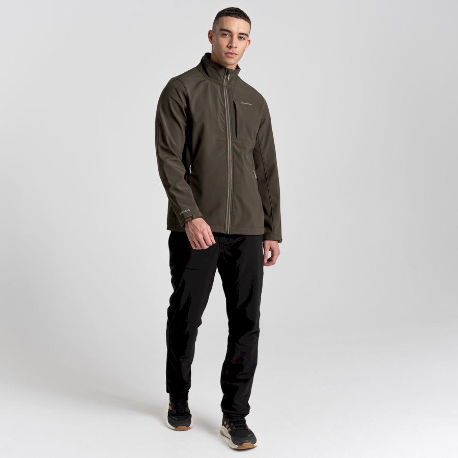 Green Craghoppers Lightweight Altis Men's Jackets | VUK476PS