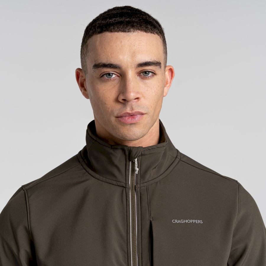 Green Craghoppers Lightweight Altis Men's Jackets | VUK476PS