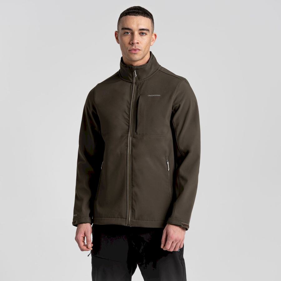 Green Craghoppers Lightweight Altis Men's Jackets | VUK476PS