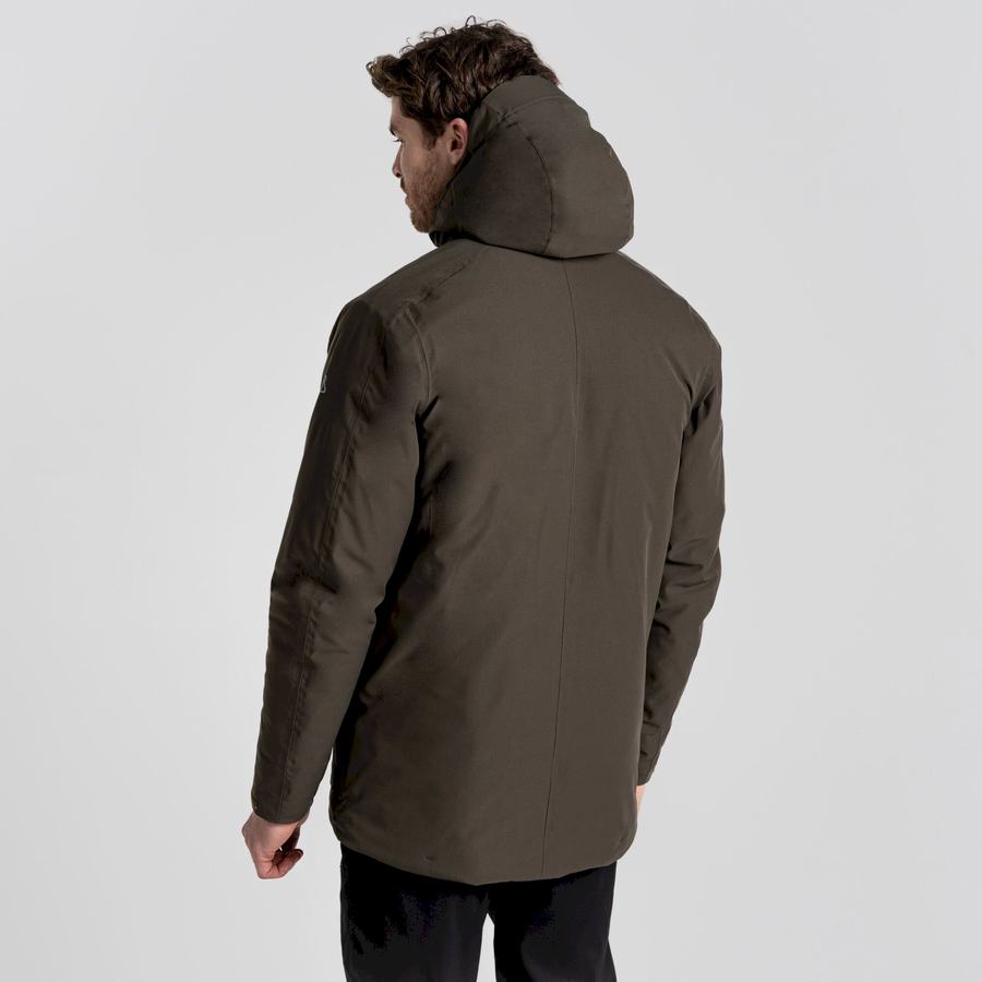 Green Craghoppers Lorton Thermic Men's Jackets | RNN1814ON