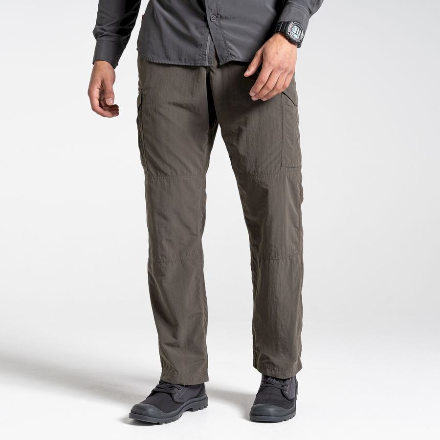 Green Craghoppers NosiLife Cargo II Men's Trousers | EGH926VR