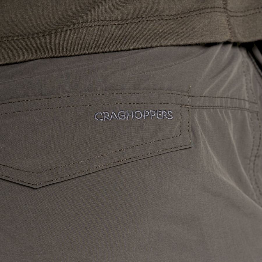 Green Craghoppers NosiLife Cargo II Men's Shorts | MPP4954EN