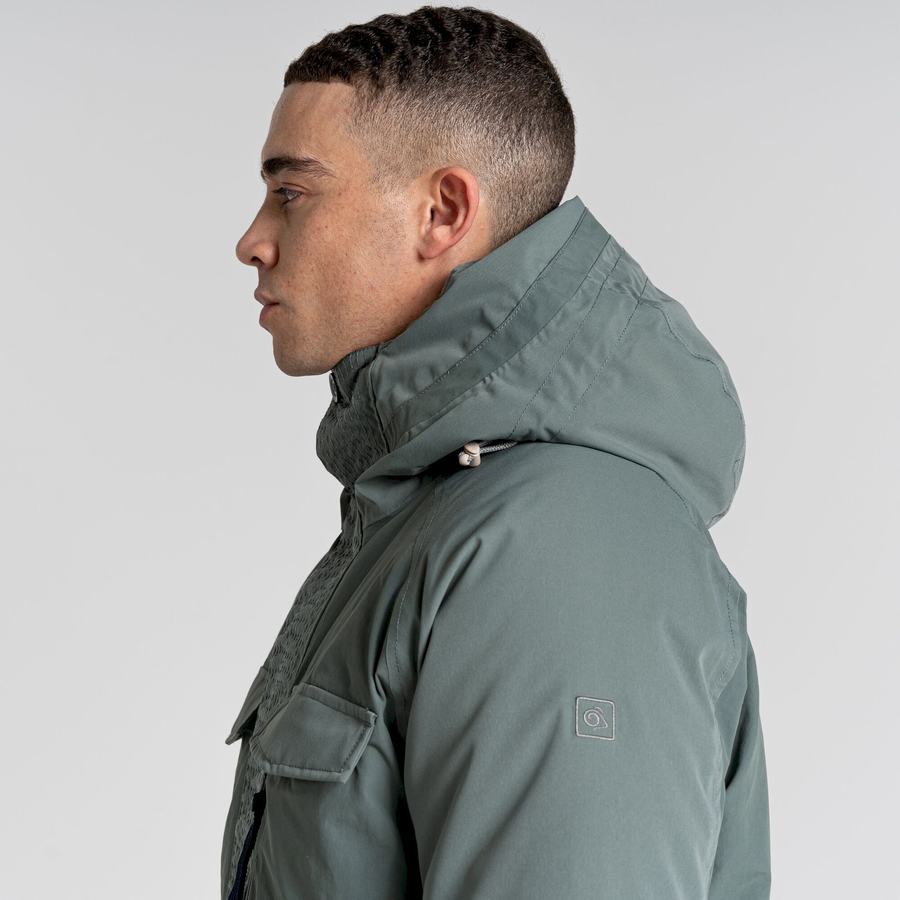 Green Craghoppers Sinclair Insulated Men's Jackets | BEA4174AI