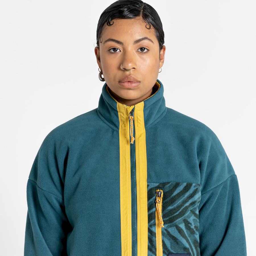 Green Craghoppers Welwood Women's Sweaters | HVZ6613KK