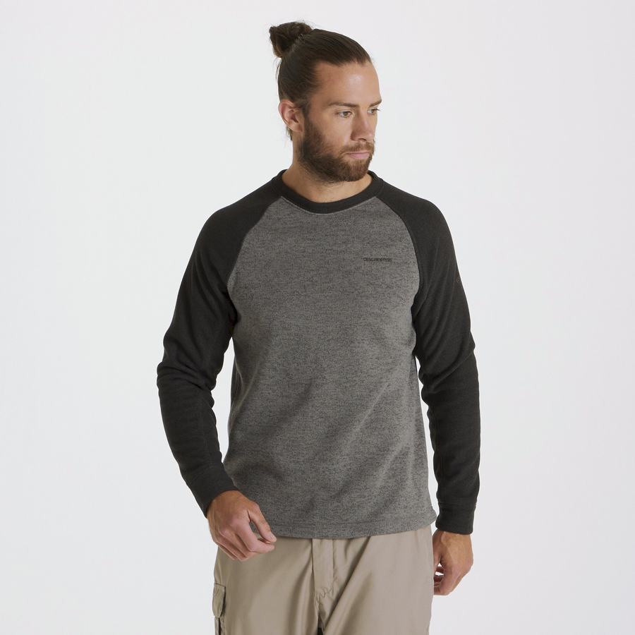 Grey Craghoppers Barker Jumper Men's Sweatshirts | NVO832IA