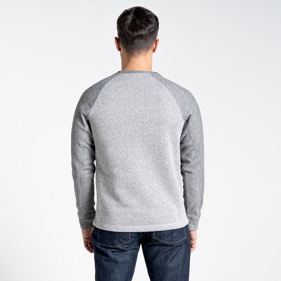 Grey Craghoppers Barker Jumper Men's Sweatshirts | XIC5858AR