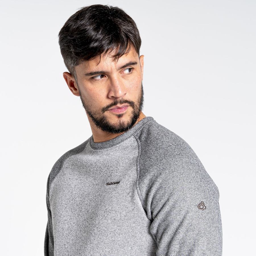 Grey Craghoppers Barker Jumper Men's Sweatshirts | XIC5858AR