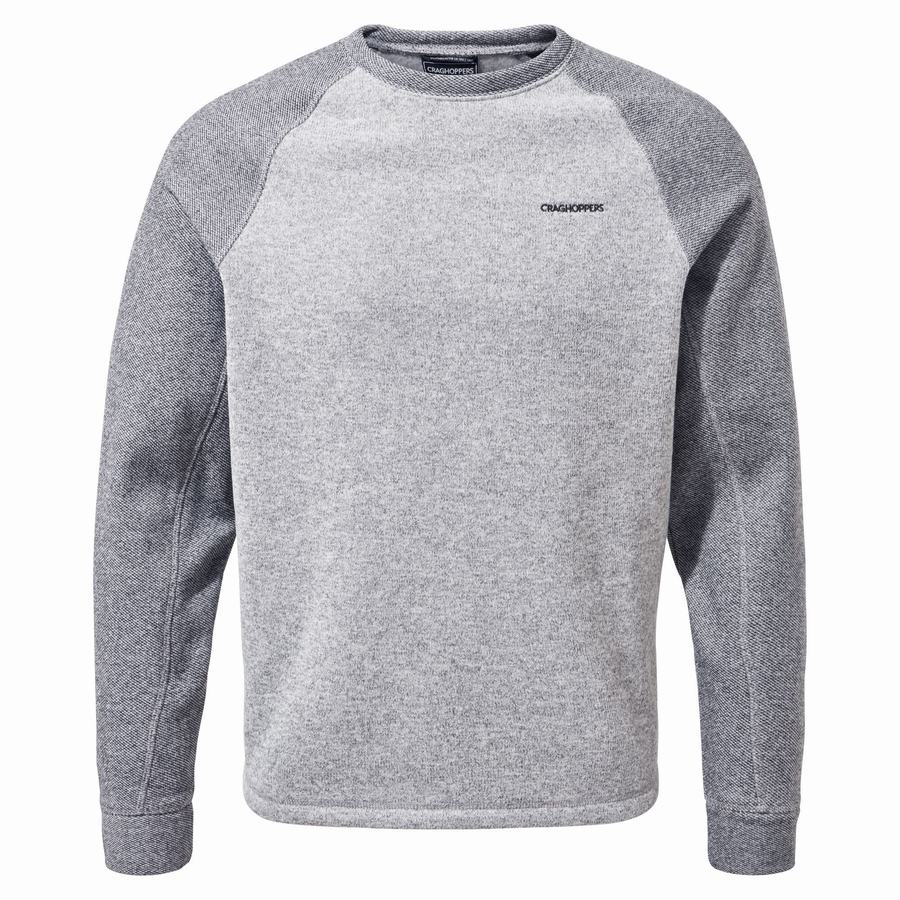 Grey Craghoppers Barker Jumper Men's Sweatshirts | XIC5858AR