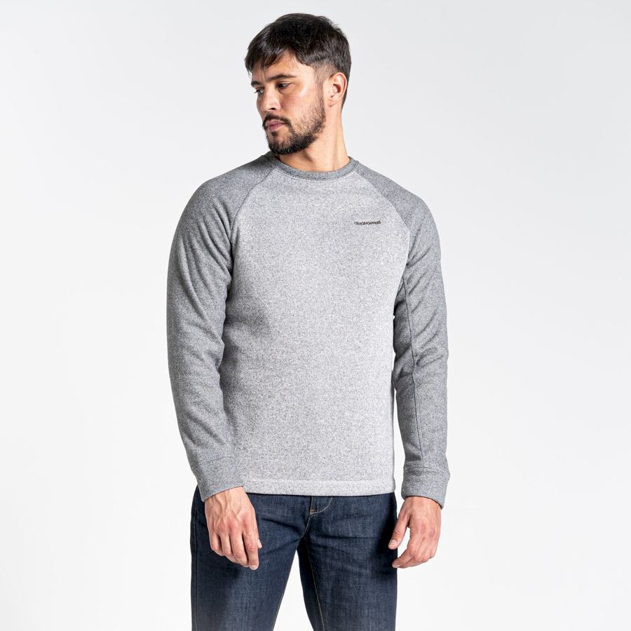 Grey Craghoppers Barker Jumper Men's Sweatshirts | XIC5858AR