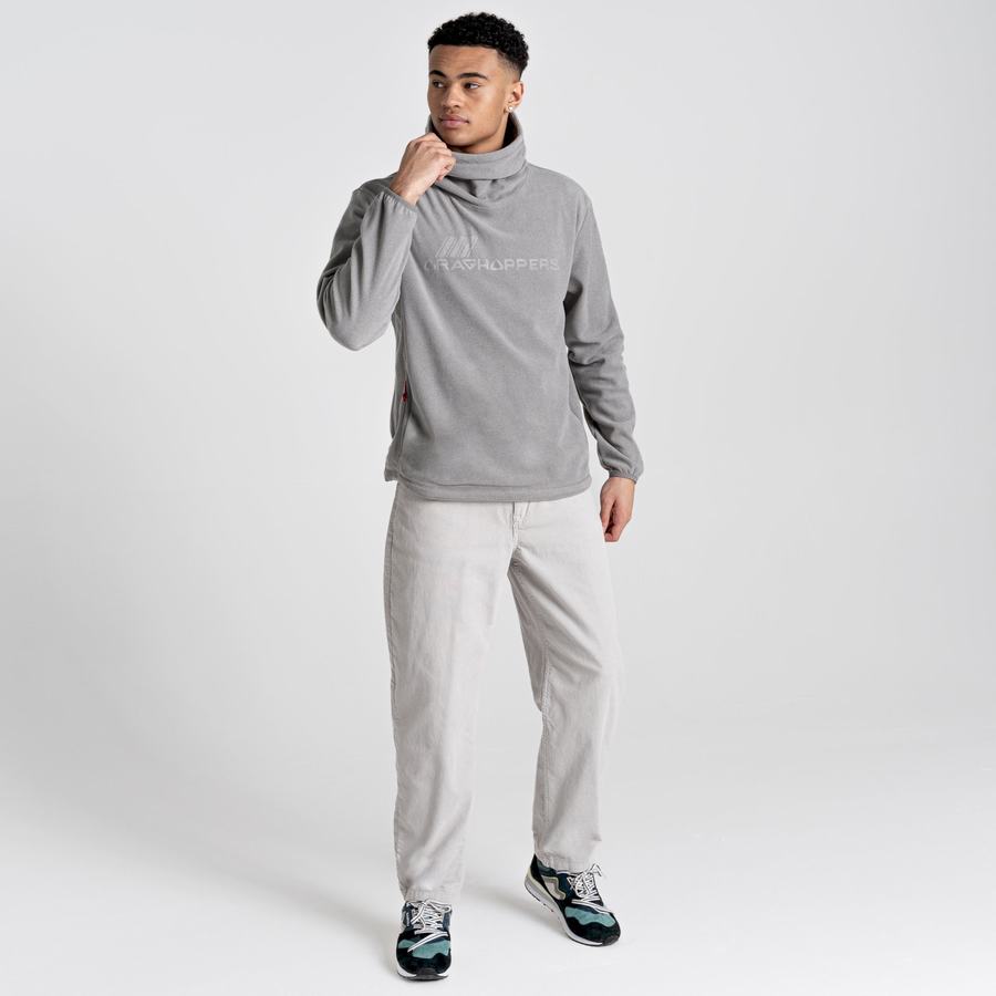 Grey Craghoppers Frey Overhead Men's Sweatshirts | PAN8681OK