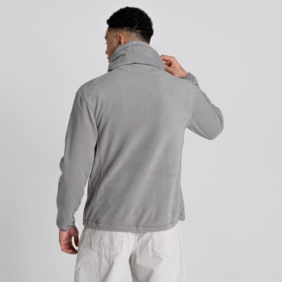 Grey Craghoppers Frey Overhead Men's Sweatshirts | PAN8681OK