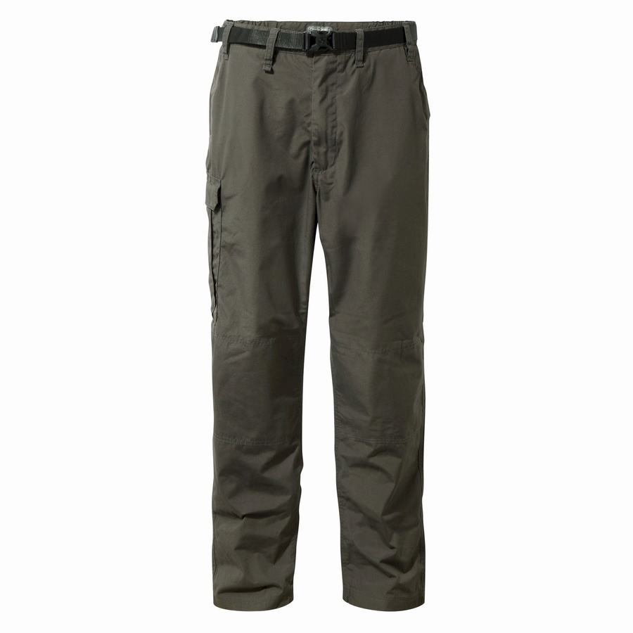 Grey Craghoppers Kiwi Classic Men's Trousers | JRD8715HK