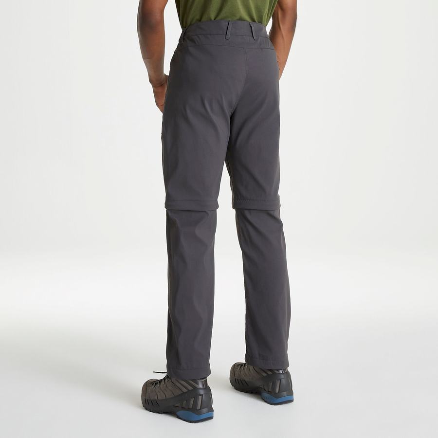 Grey Craghoppers Kiwi Pro II Men's Trousers | LBZ1351JX