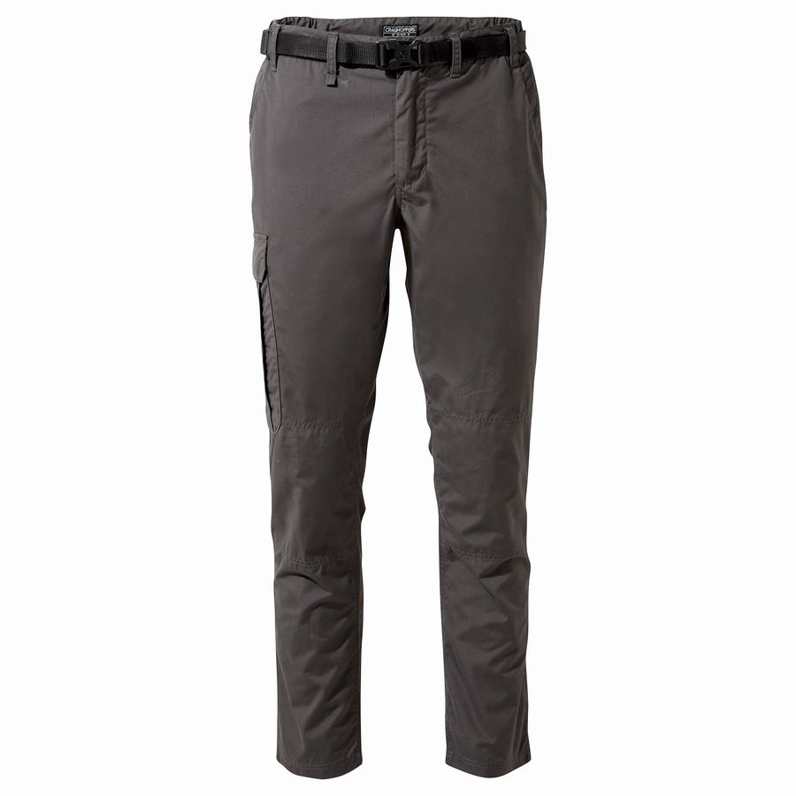 Grey Craghoppers Kiwi Slim Men\'s Trousers | KPA6710FM