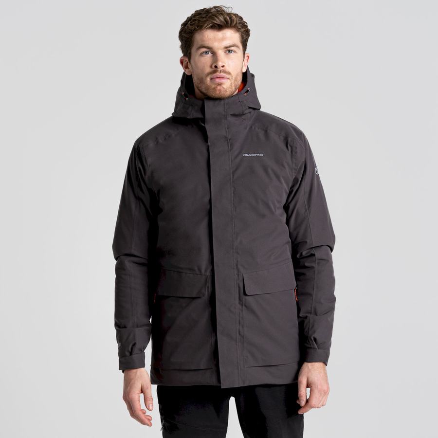 Grey Craghoppers Lorton Thermic Men's Jackets | TCP7943OX