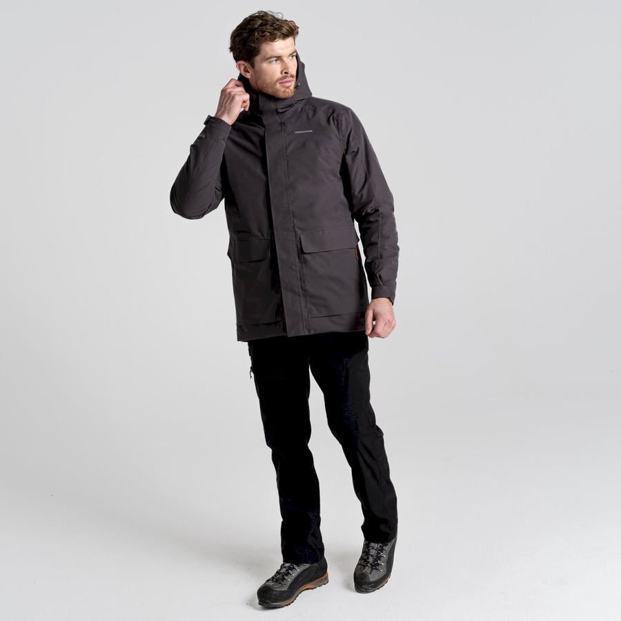 Grey Craghoppers Lorton Thermic Men's Jackets | TCP7943OX