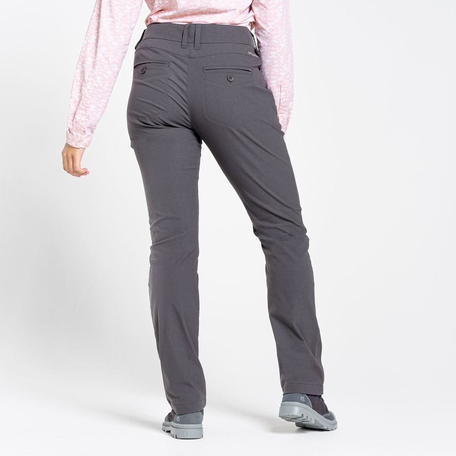 Grey Craghoppers NosiLife Clara II Women's Trousers | JBA2068OC