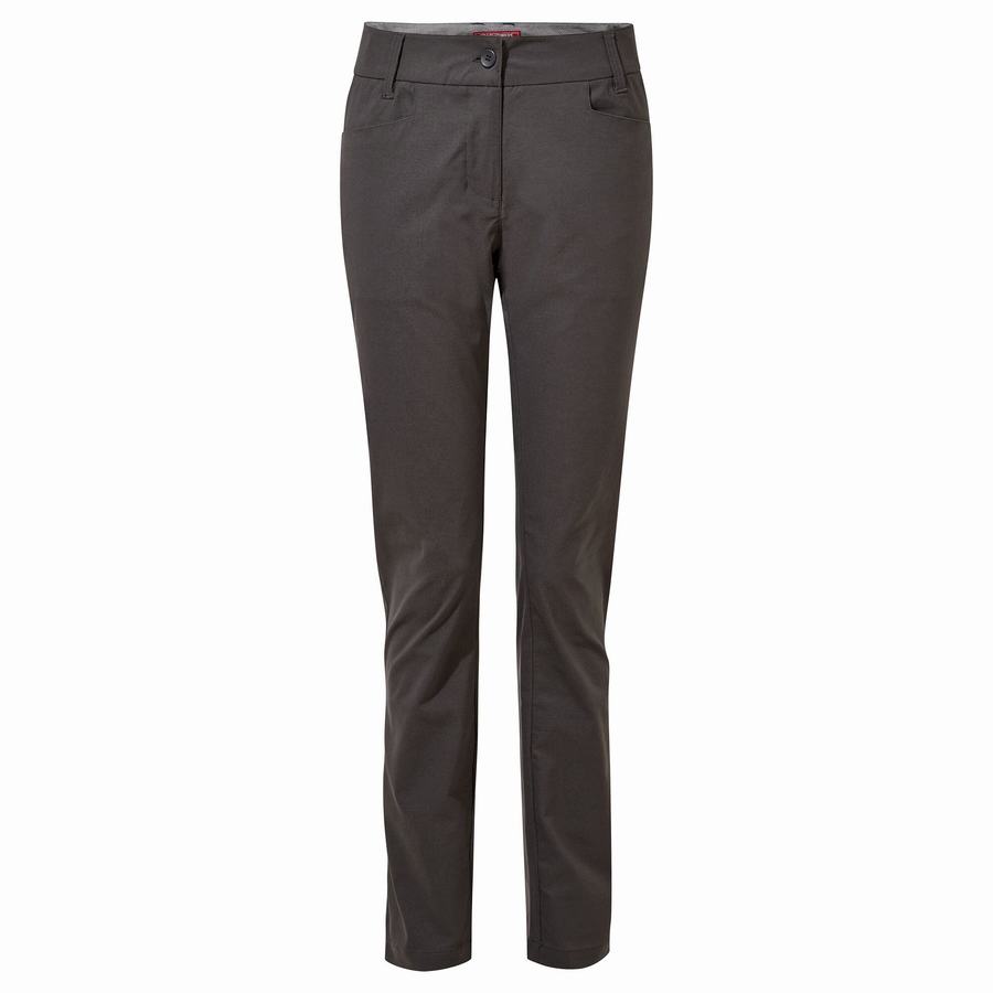 Grey Craghoppers NosiLife Clara II Women's Trousers | JBA2068OC