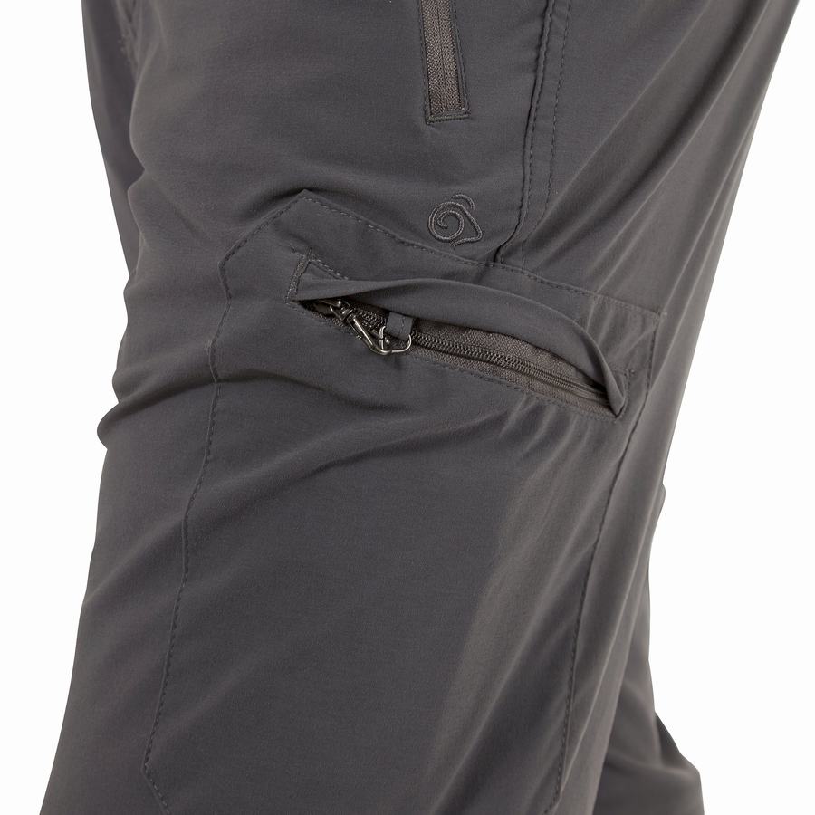 Grey Craghoppers NosiLife Pro II Men's Trousers | THY2485IS