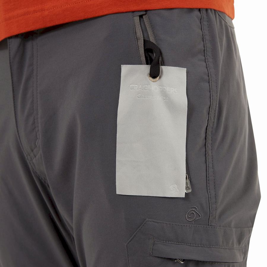 Grey Craghoppers NosiLife Pro II Men's Trousers | THY2485IS