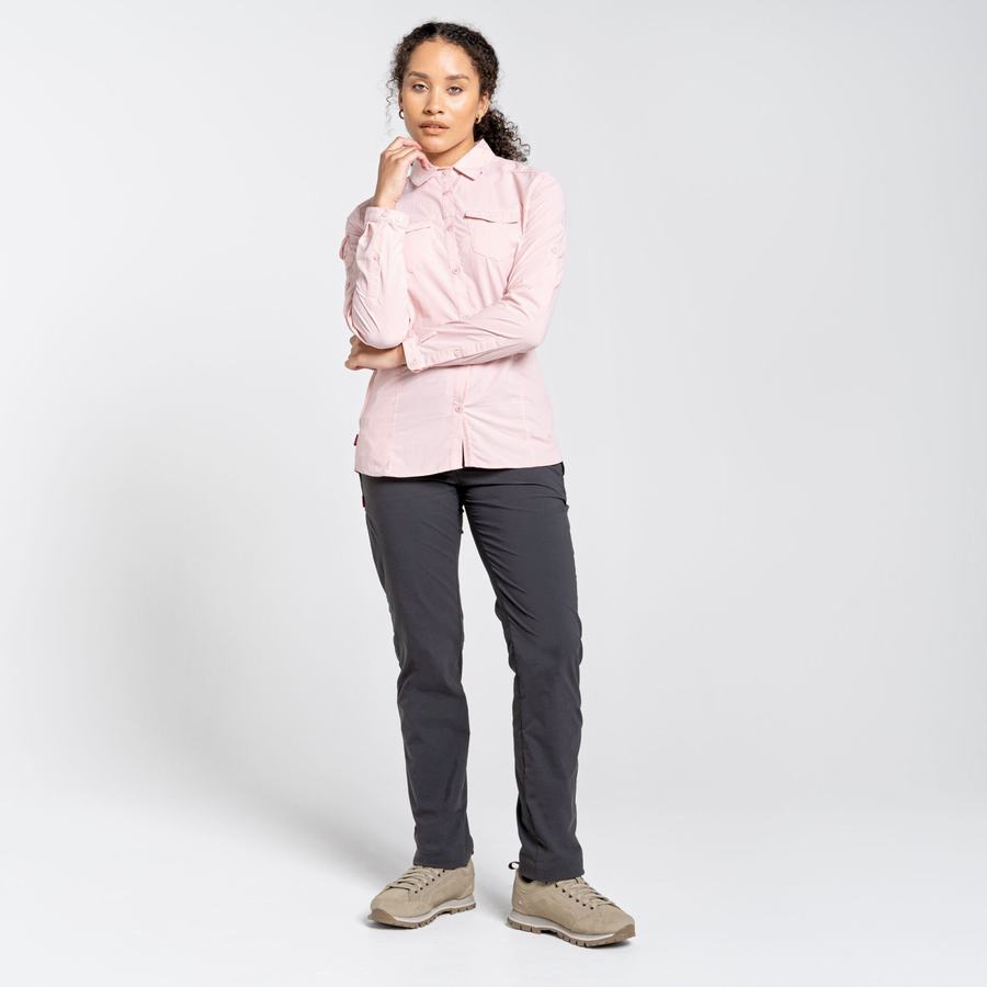 Grey Craghoppers NosiLife Pro II Women's Trousers | GUM1339LY