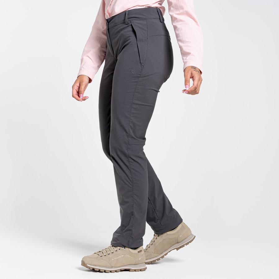 Grey Craghoppers NosiLife Pro II Women's Trousers | GUM1339LY