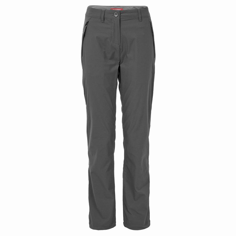 Grey Craghoppers NosiLife Pro II Women's Trousers | GUM1339LY