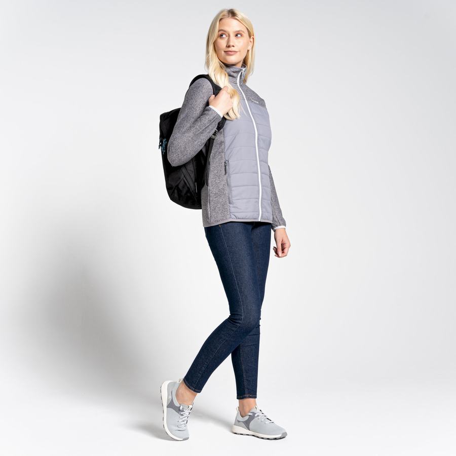 Grey Craghoppers Regina Hybrid Women's Jackets | DIY401KS