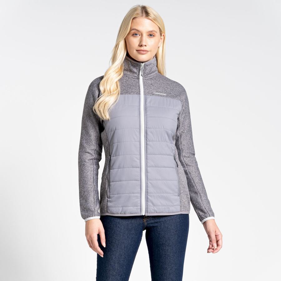 Grey Craghoppers Regina Hybrid Women's Jackets | DIY401KS