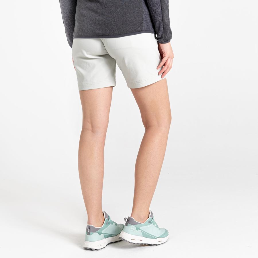 Grey Craghoppers Stretch Kiwi Pro III Women's Shorts | OVO1935VI