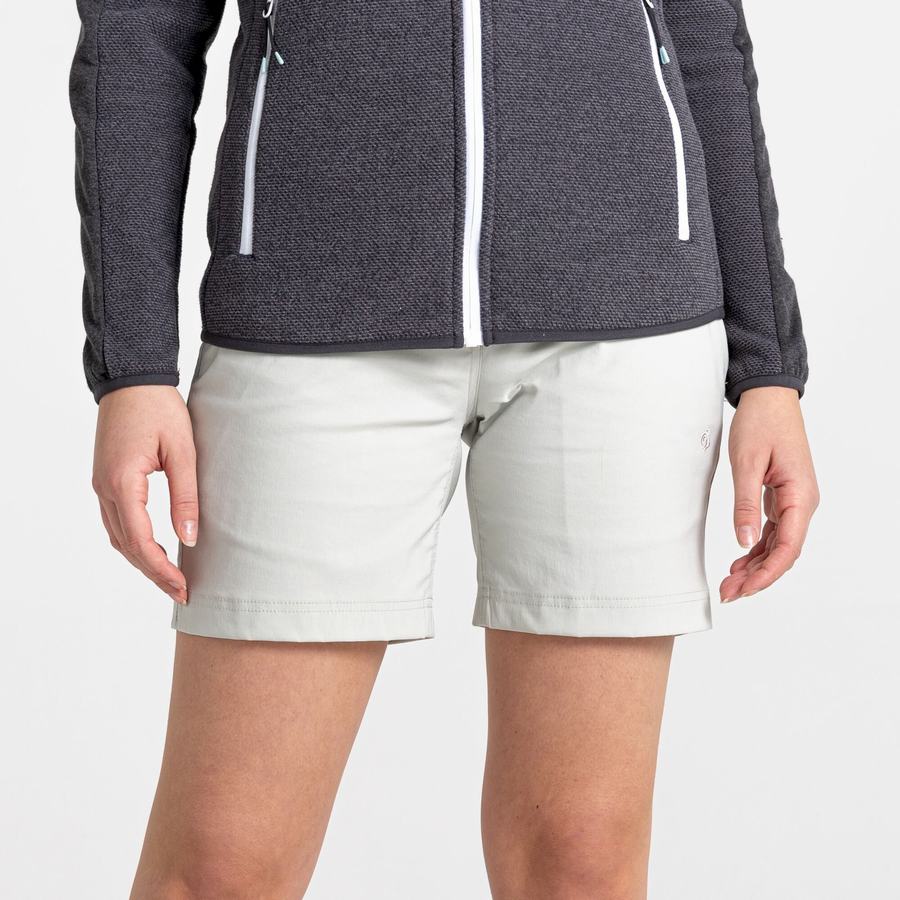 Grey Craghoppers Stretch Kiwi Pro III Women's Shorts | OVO1935VI