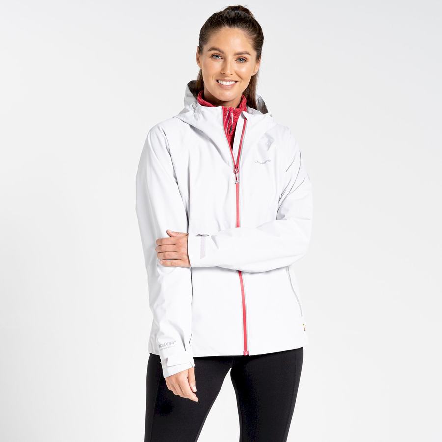 Grey Craghoppers Waterproof Atlas Women's Jackets | UZQ1039PG