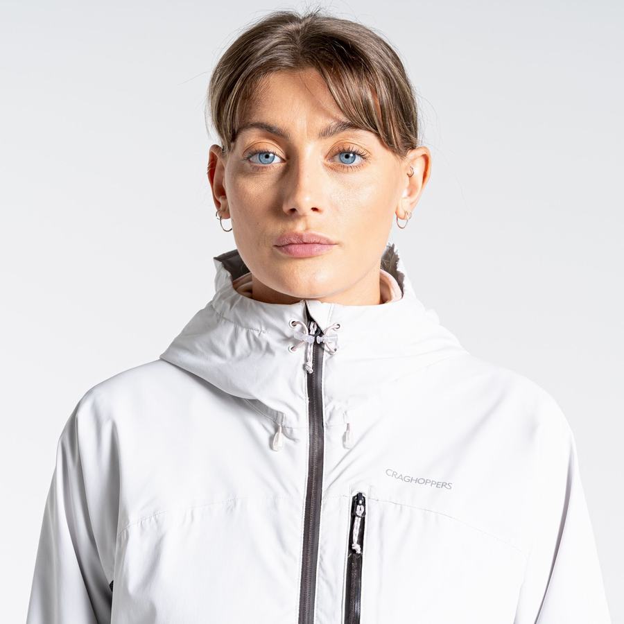 Grey Craghoppers Waterproof Dynamic Women's Jackets | GUT7734QF