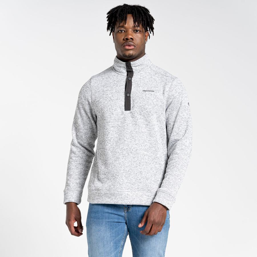 Grey Craghoppers Willis Overhead Men's Sweaters | WPK5487TF