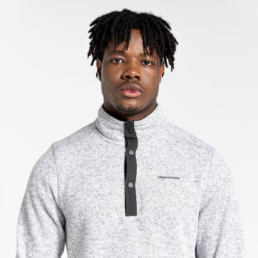 Grey Craghoppers Willis Overhead Men's Sweaters | WPK5487TF