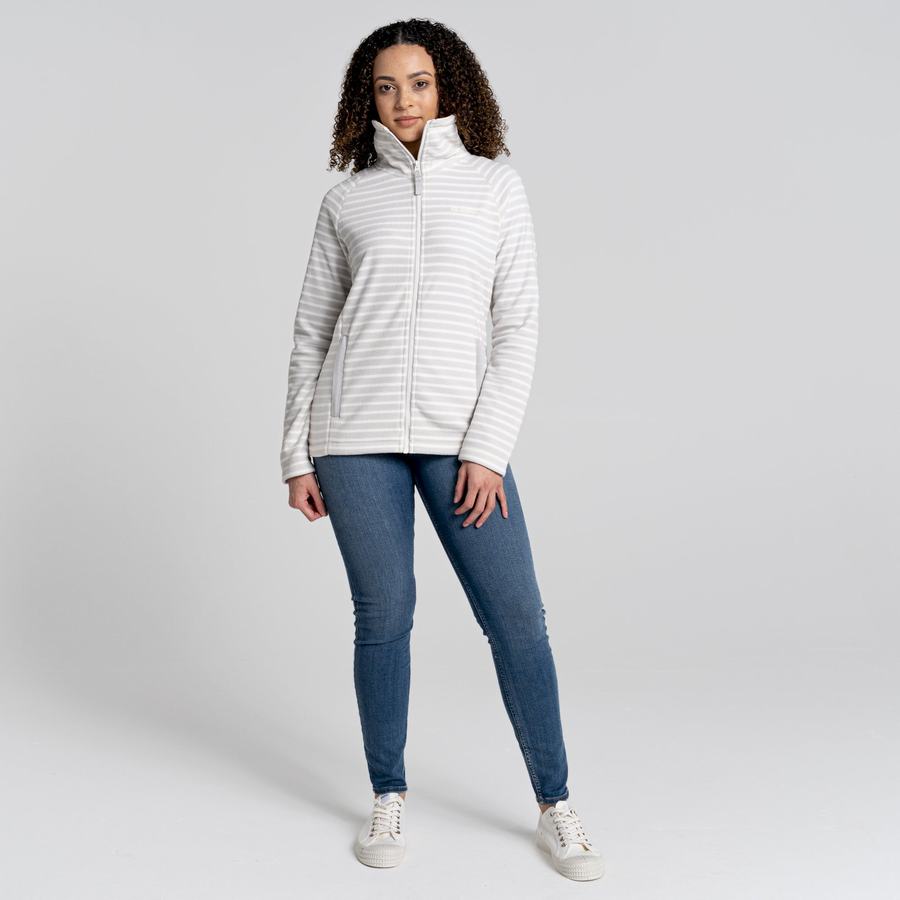 Grey Stripes Craghoppers Ella Women's Sweaters | GIE657YC