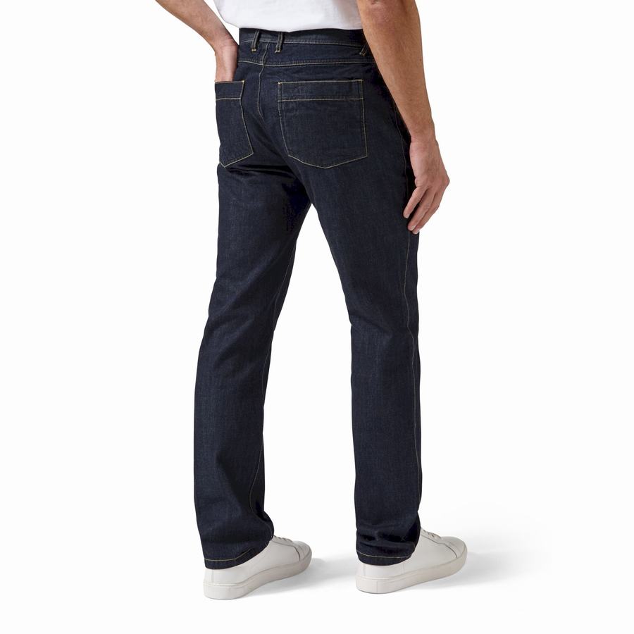 Indigo Blue Craghoppers Bardsey Jean Men's Trousers | NSP8314QM