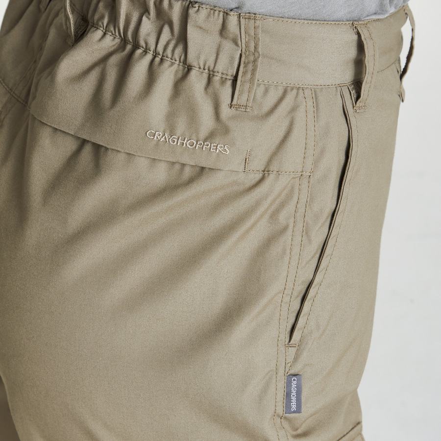 Khaki Craghoppers Expert Kiwi Women's Trousers | ARI6714XI