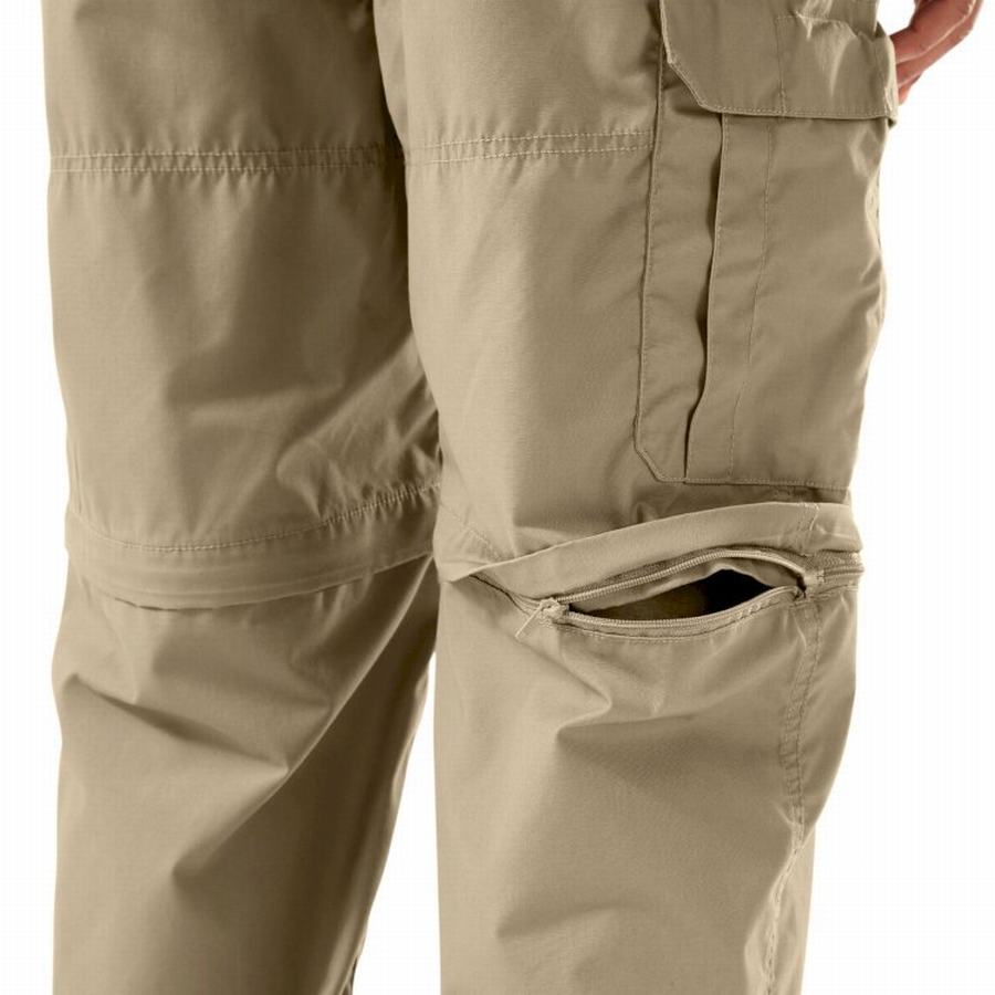 Khaki Craghoppers Kiwi Men's Trousers | ZWU1216MZ