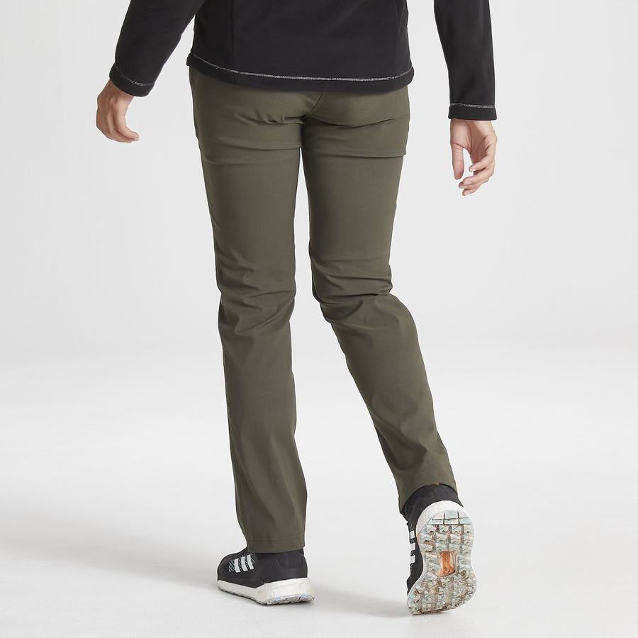 Khaki Craghoppers Kiwi Pro II Women's Trousers | QVS9271FG