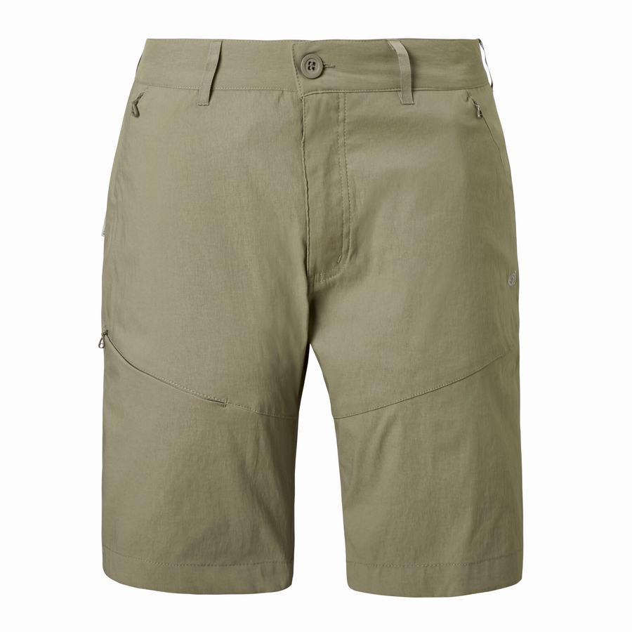 Khaki Craghoppers Kiwi Pro Men's Shorts | UWS6021RU