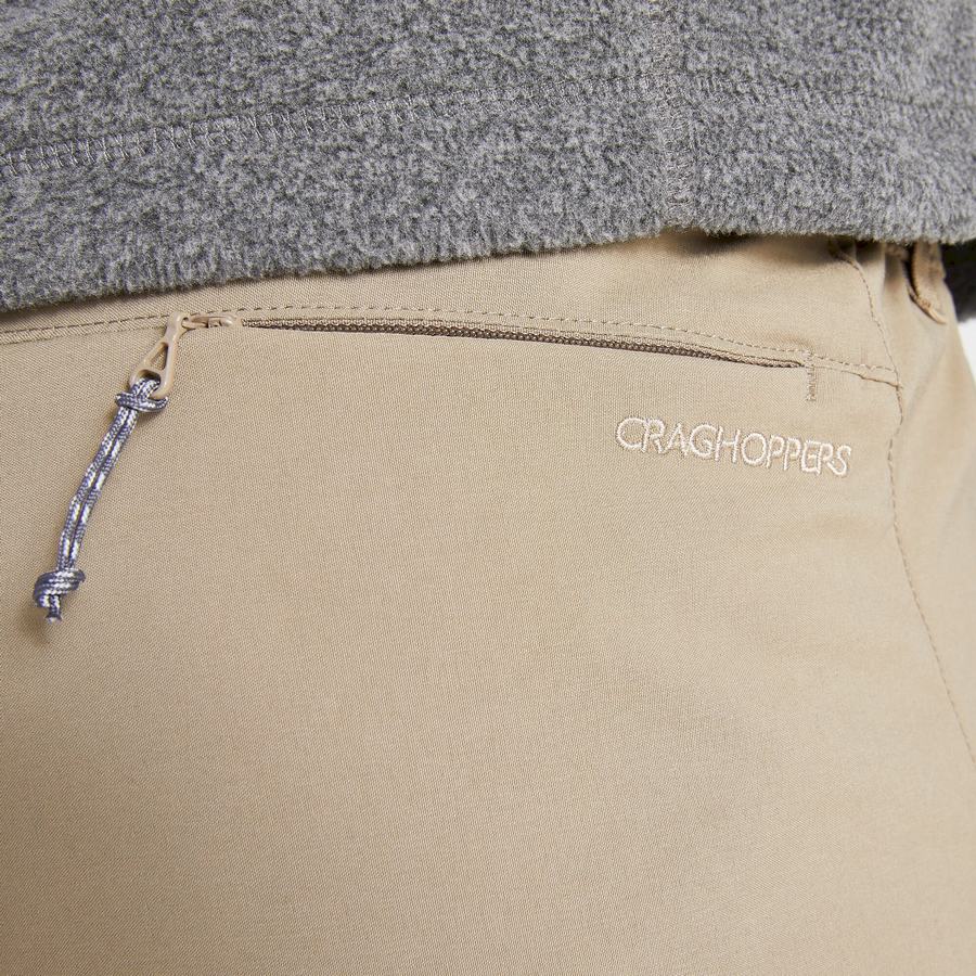 Khaki Craghoppers Kiwi Pro Men's Shorts | UWS6021RU