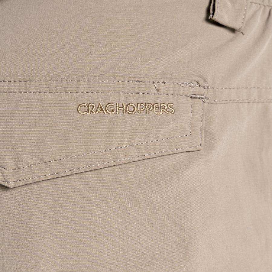 Khaki Craghoppers NosiLife Cargo II Men's Trousers | JAD2316DD