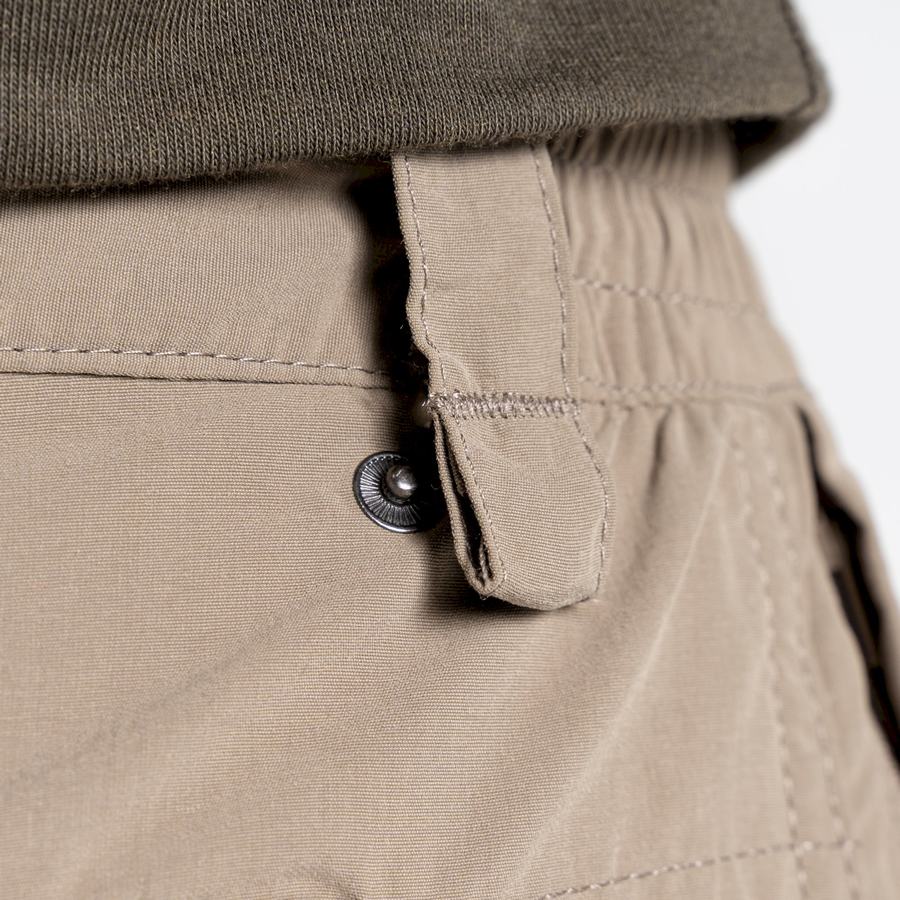 Khaki Craghoppers NosiLife Cargo II Men's Trousers | JAD2316DD