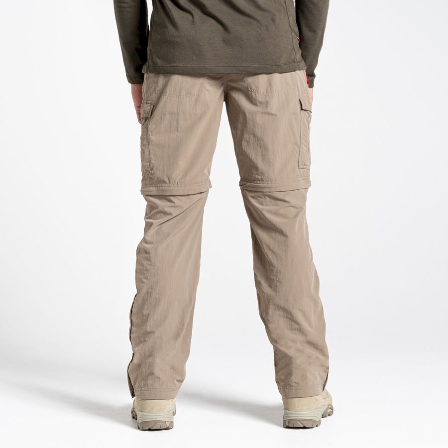 Khaki Craghoppers NosiLife II Men's Trousers | AJB6559BJ